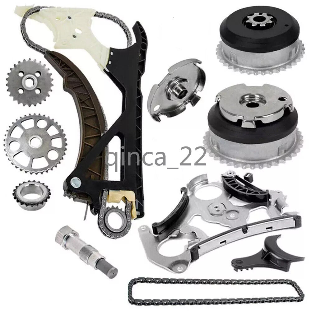 ya 10 5.28 Timing chain kit/camshaft VVT gear/oil pump for BMW 330 335 X3 X5 N51 N52 N55