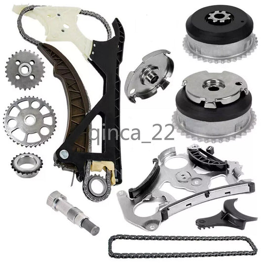 ya 10 5.28 Timing chain kit/camshaft VVT gear/oil pump for BMW 330 335 X3 X5 N51 N52 N55