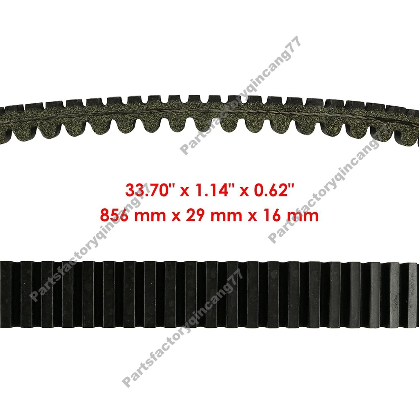 ya 1 8.12.2 baidi Clutch Drive Belt 59011-0019 for Kawasaki ATV KVF650 KVF750 KSV700 KVF360 KRF750