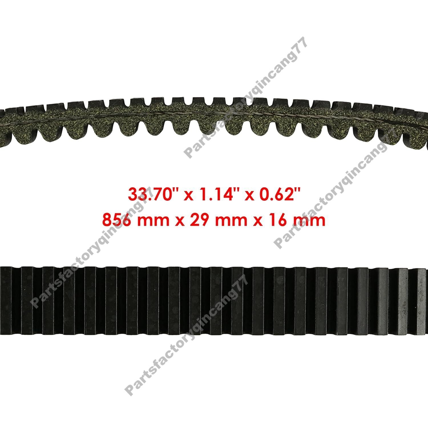 ya 1 8.12.2 baidi Clutch Drive Belt 59011-0019 for Kawasaki ATV KVF650 KVF750 KSV700 KVF360 KRF750