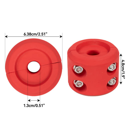 ya 5 8.7 Winch Stopper Rubber Heavy Duty Cable Line Saver Waterproof Rope Hook ATV UTV