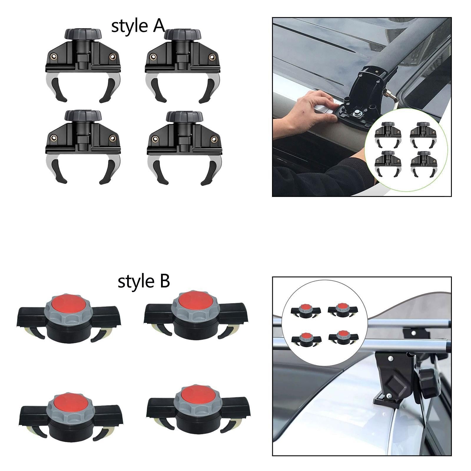 ya 5 8.7 4x Instant Mount Car Roof Rack Clamps High Strength Fasteners Accessories