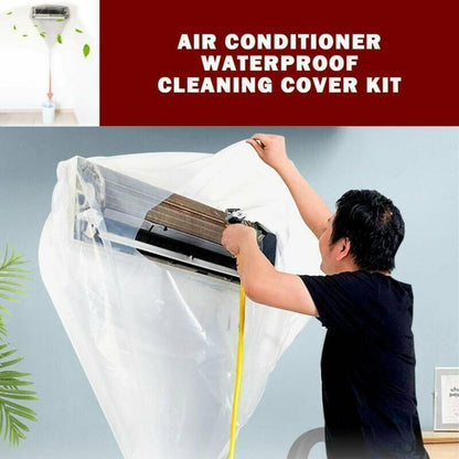 ya 25 Home Air Conditioner Cleaning Dust Washing Clean Cover Waterproof Protor Bag