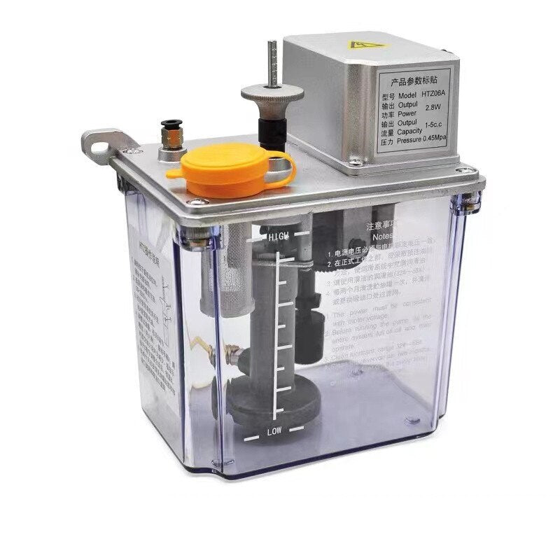 New Electric Intermittent Lubrication Pump Lubricator CNC Lathe Milling Machine