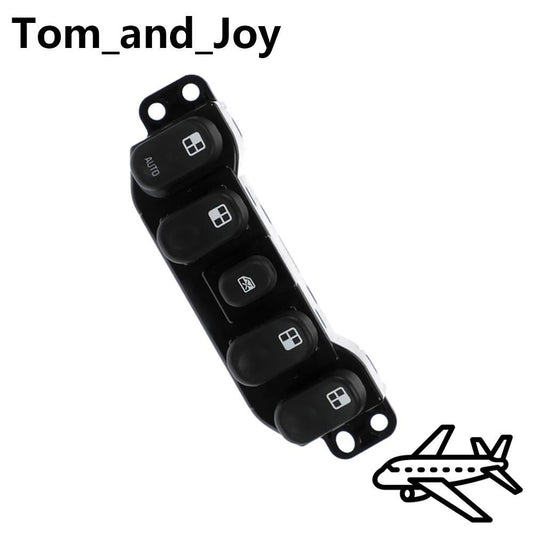ya 13 Door Window Switch Front Left for Equinox 2005-2006 Sport Utility 22722502 Black