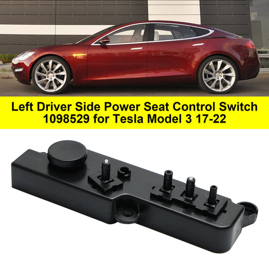 ya 1 8.5.1 Left Driver Side Power for Seat Control Switch 1098529 for Model 3 17-22