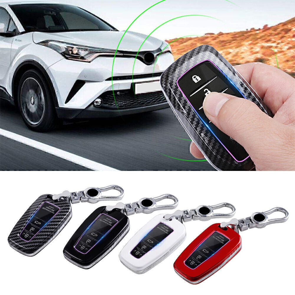 ya 2 6.26.2 Remote Key Case Fob Cover for Toyota for Camry for Corolla C-HR CHR Prado for RAV4 Prius Car