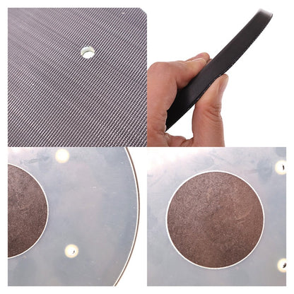 ya 14 8Inch 5Hole Grinding Disc Short Hook-and-Loop Polishing Disc for Dy brade 58411