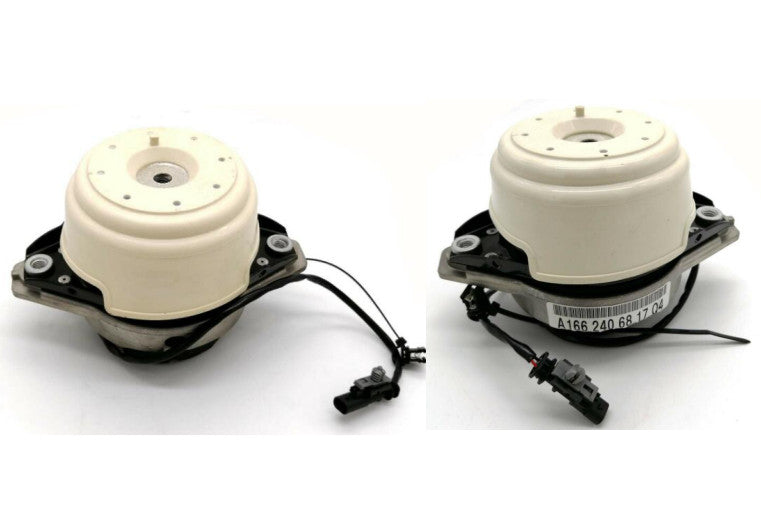 ya 5 6.16.2 Left + Right Engine Motor Mount for Mercedes W166 X166 GL350 ML350 3.0L Diesel