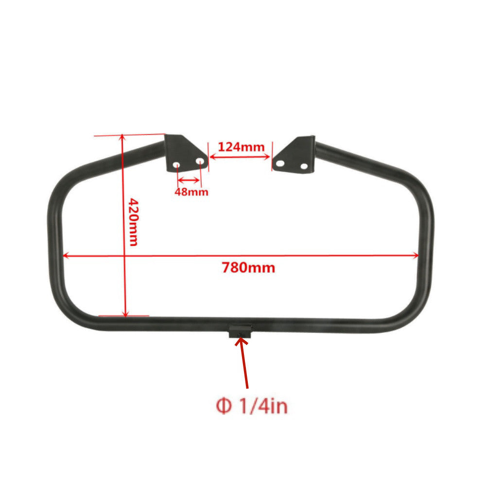 ya 5 8.7 Engine Guard Highway Crash Bar for Harley-Davidson Dyna Low Rider Street Bob