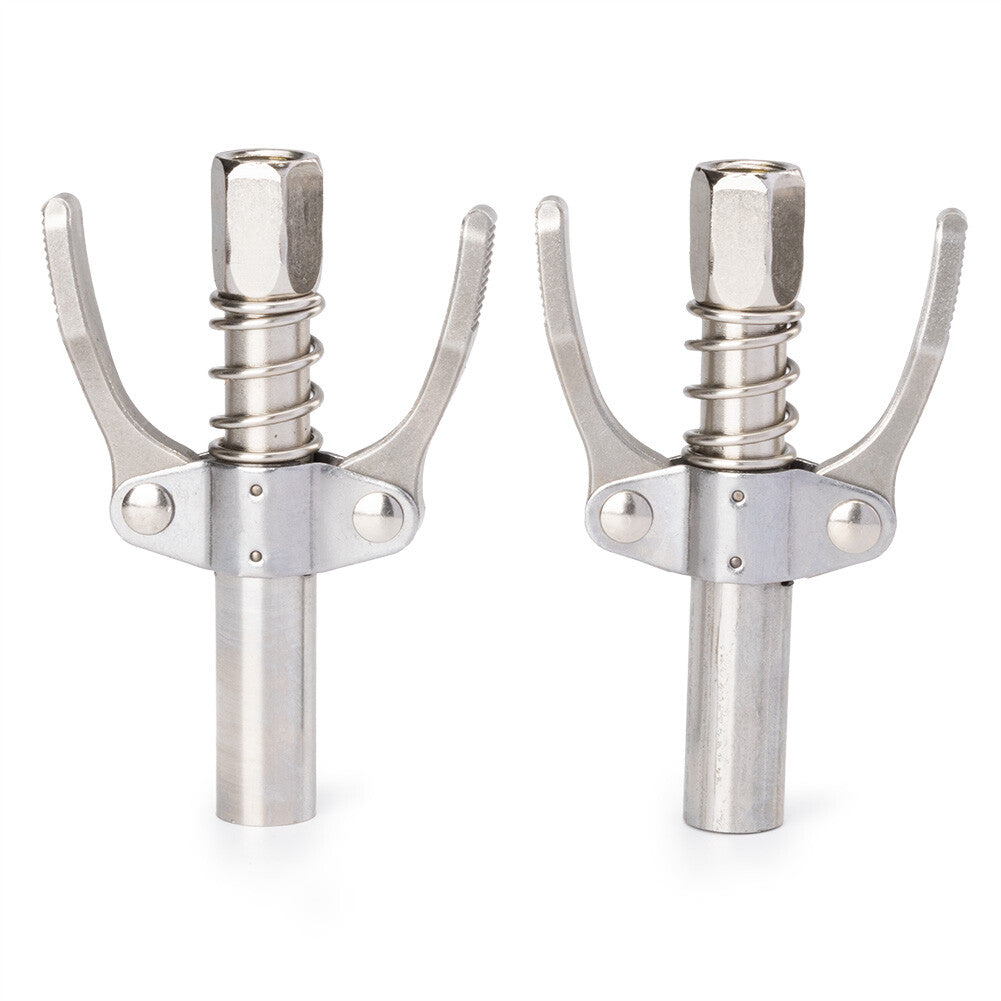 ya 1 8.5.4 Double Handle High Pressure Quick Release Lock Oil Nozzle Grease Coupler 