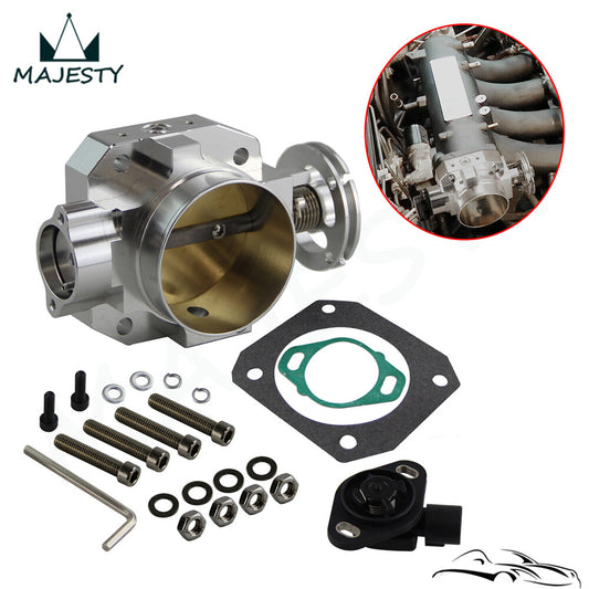ya 27 7.20 70mm Aluminum Throttle Body + TPS for Acura for Honda for Civic B16/B18/D15/D16/H22/F20