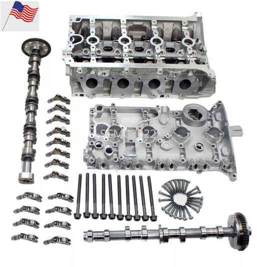 ya 27 7.2 Cylinder Head Assembly w/Camshafts Valve Bolts for AUDI A4 A5 Q5 2.0T 06H103064N