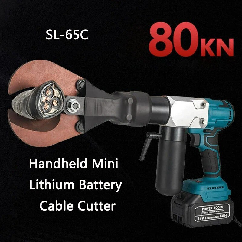 ya 25 hargeable Cable CutterElectric Copper and Alu um Cable Cutter Tool
