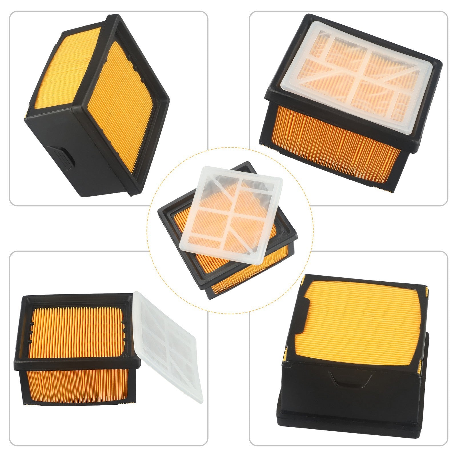 ya 28 Long Lasting Air Filter for K760 K770 Shortcut Saw Replaces 525470601 525470602