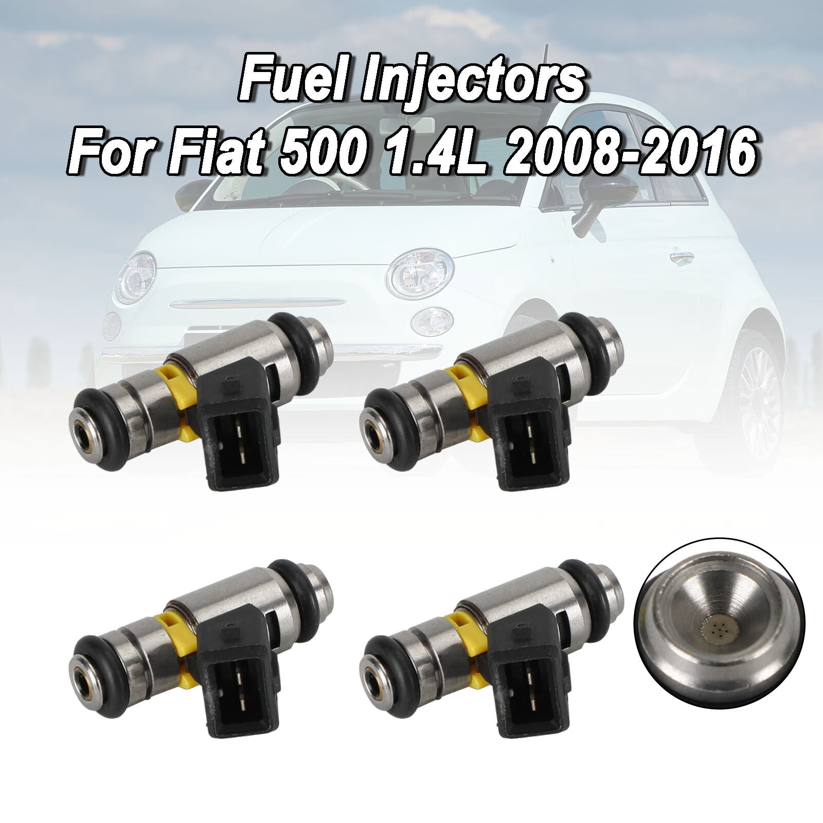 ya 1 8.12 baidi 4PCS Fuel Injectors IWP160 for Fiat Punto 500 Doblo Qubo for KA U1