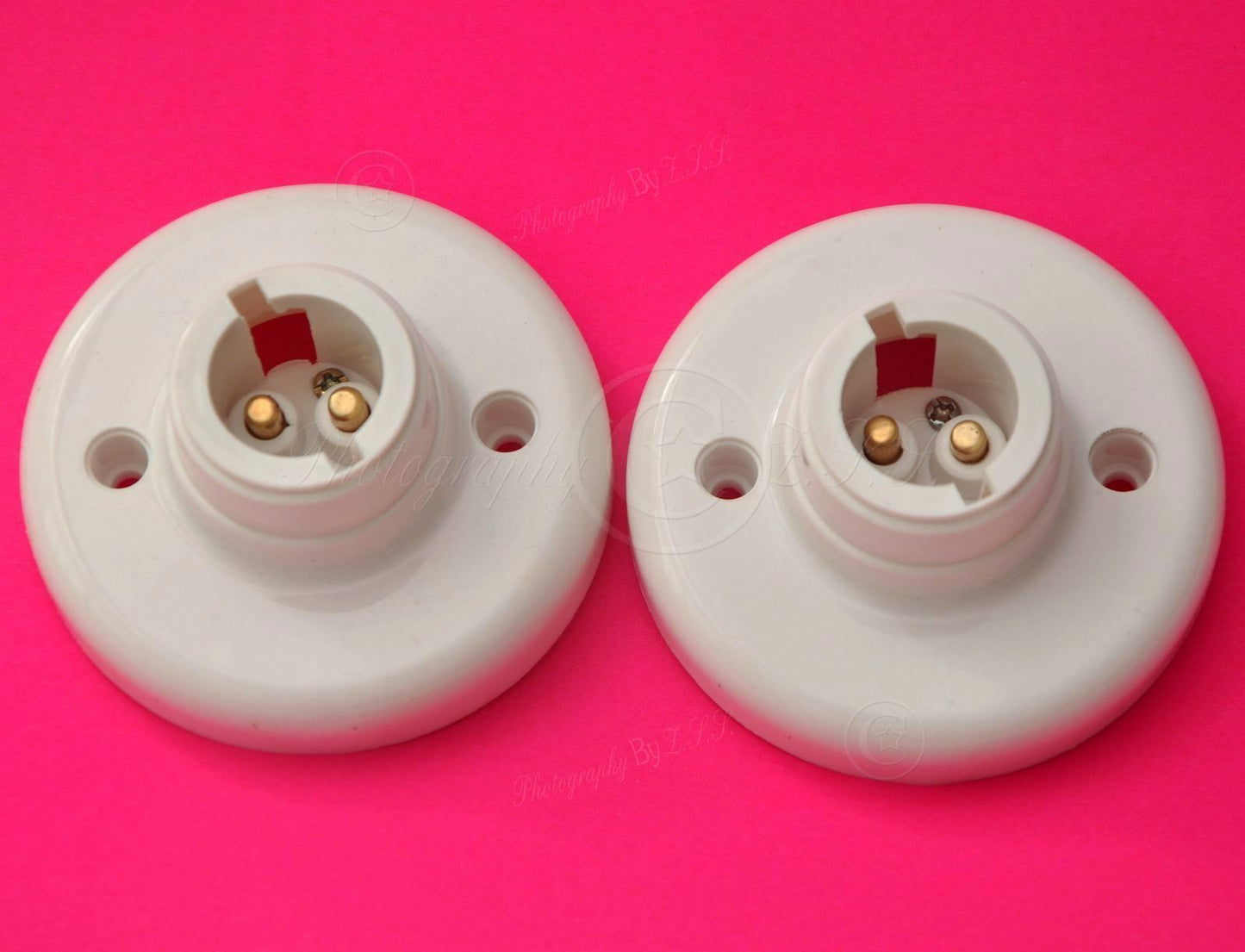 ya 14 Wired B22 Socket Bayonet Base LED Bulb Lamp Holder Adapter For UK/US/AU/EU Home