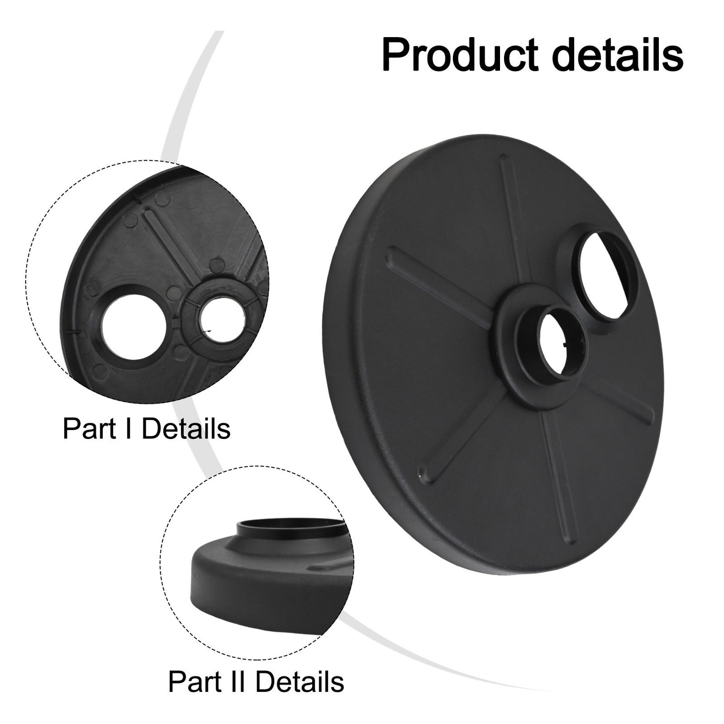 ya 14 581840401 Wheel Dust Covers - 2 Pack For HU675AWD HU700L HU725AWD