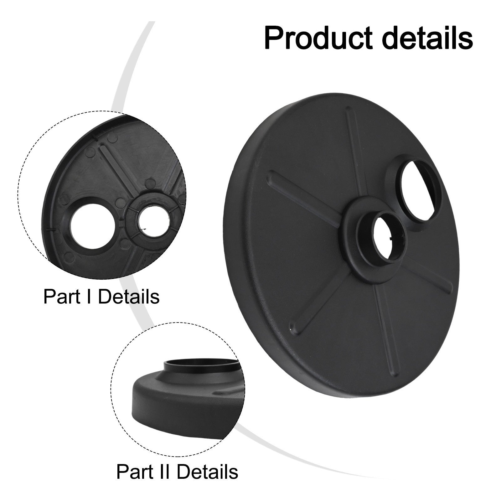 ya 14 581840401 Wheel Dust Covers - 2 Pack For HU675AWD HU700L HU725AWD