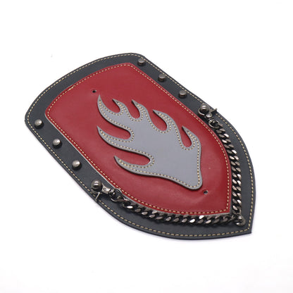 ya 5 8.7 Flame PU Leather Rear Plain Fender Bib Cover For Sportster XL883 Solo for Seat
