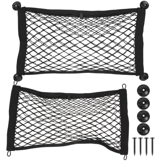 ya 5 6.16.2 2 Pcs for SEAT Accessory Office Travel Net Holder for Car Storage Mesh Bag