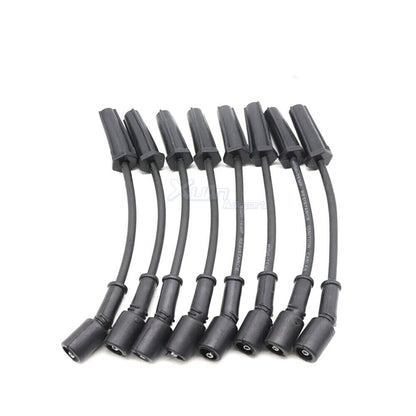 ya 5 8.7 8pcs NEW Spark Plugs Wires for GMC for Sierra for Chevy for Silverado for Hummer 5.3 6.0 9748HH