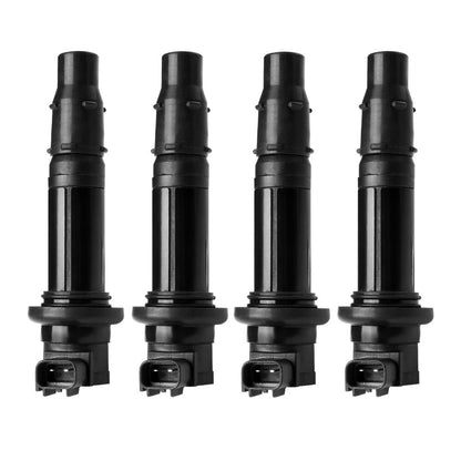 ya 5 8.7 4Pcs Ignition Coils Pack F6T558 for Yamaha MT-07 14-17 R6 RJ15 Bj YZF-R1 FZ8