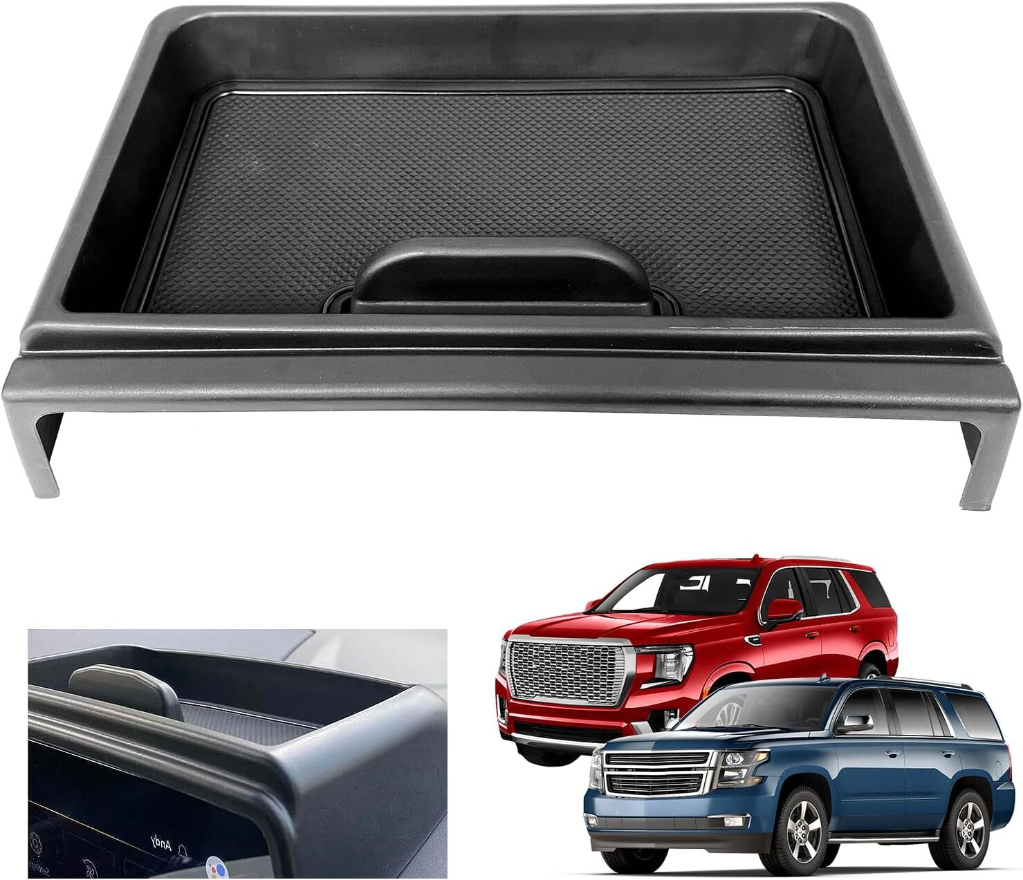 ya 5 8.7 For 2021-2024 for Chevy Suburban Dashboard Storage Box Center Console Organizer