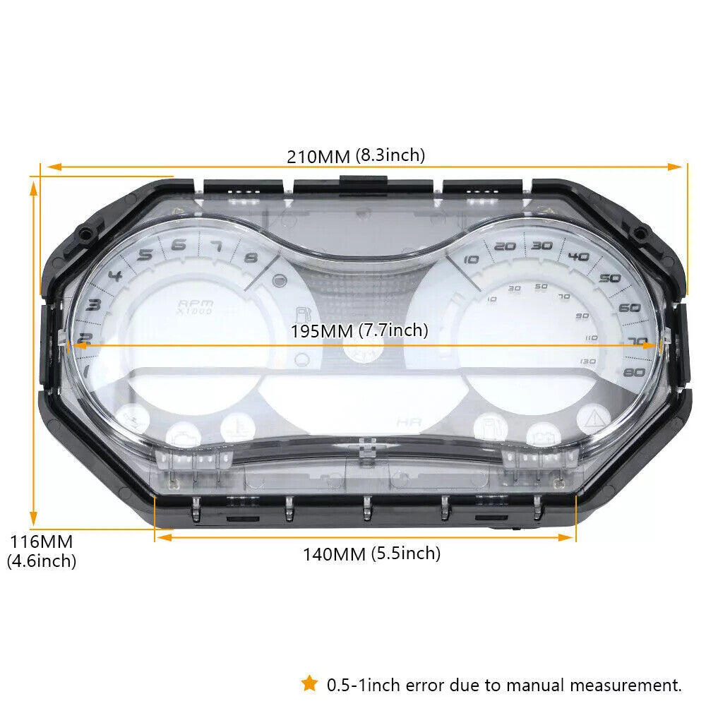 ya 2 7.15 278002270 LCD Speedometer Gauge Cluster For 06-11 Sea Doo BRP RXP RXT GTX Wake