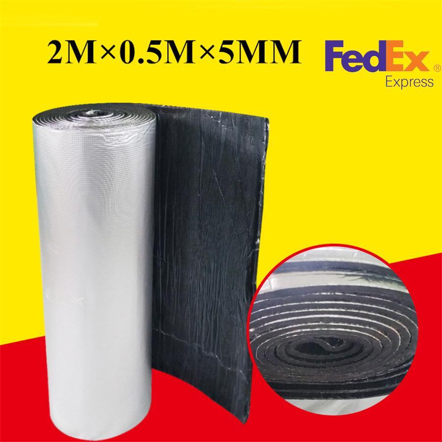 ya 7 6.10.3 Car Heat Insulation Soundproofing Under Hood Mat Fire Glass Fiber Adhesive 5mm