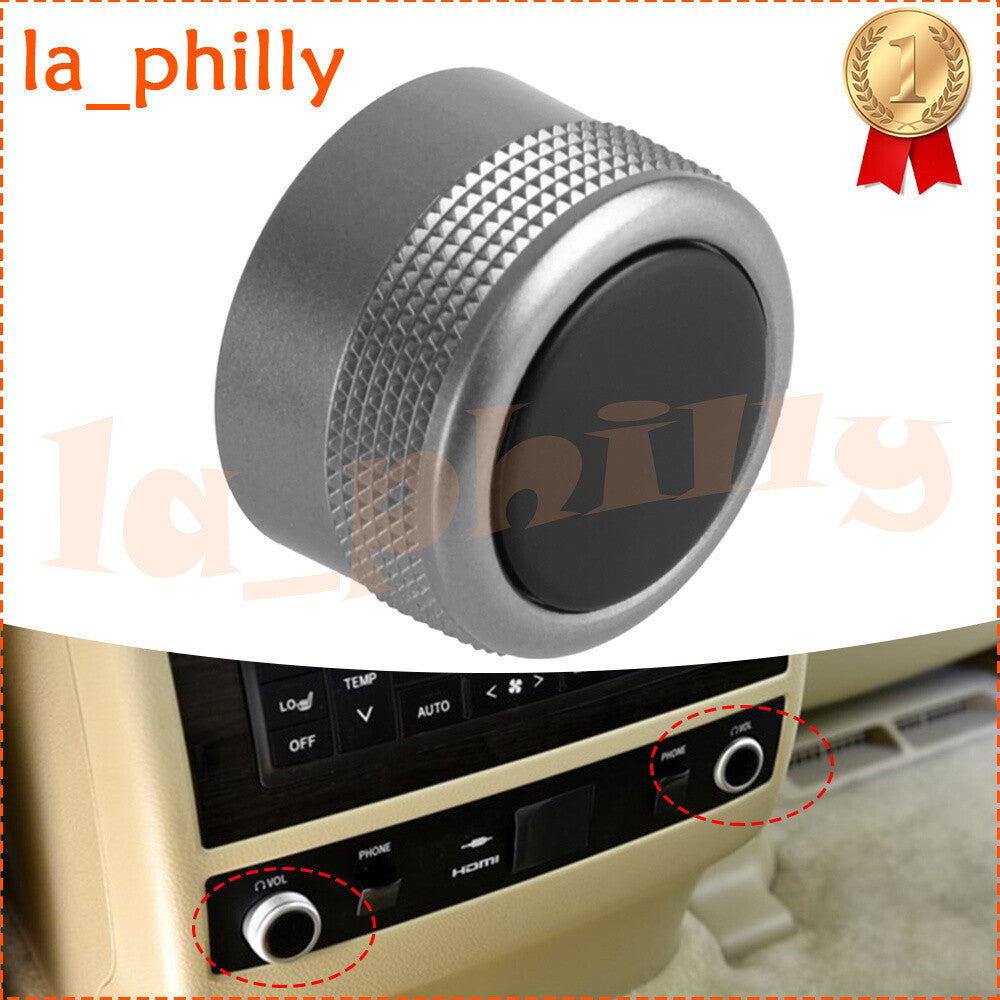 ya 13 Fit for Toyota for Land Cruiser LC200 2010-2018 Rear Row Volume Control knob Cover