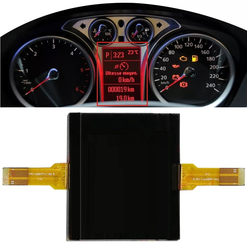 ya 2 6.29 Display for Ford for C-Max for S-Max for Instrument Cluster with 2 Ribbon