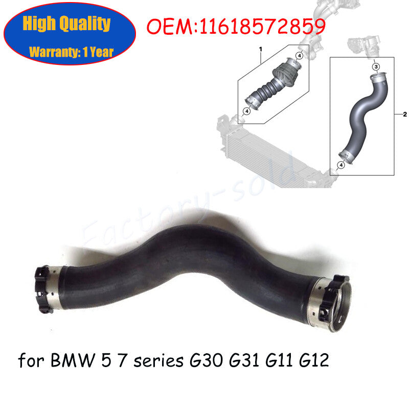 ya 1 8.5.4 air hose suitable for G11 G12 G30 G31 520d ed 520dX 525d 725d 11618572859