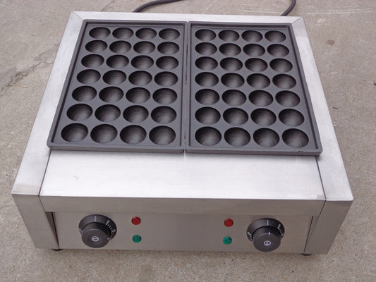 ya 25 56 Holes 4KW Electric Takoyaki Maker Fish Meat Ball Grill Takoyaki Machine 220V