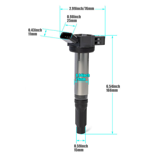 ya 5 6.15.2 6x 90919-A2007 ignition coil for Toyota for AVALON Camry for Lexus RX350 ES350 3.5L