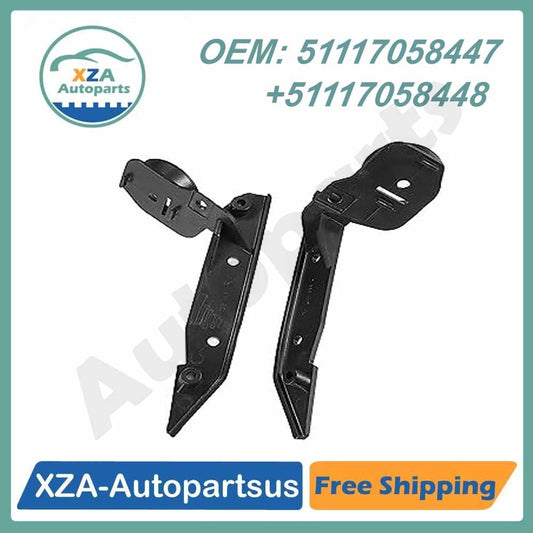 ya 27 6.18 1 Pair LH+RH Front Bumper Cover Fender Support for BMW E90 E91 325i 328i 335i