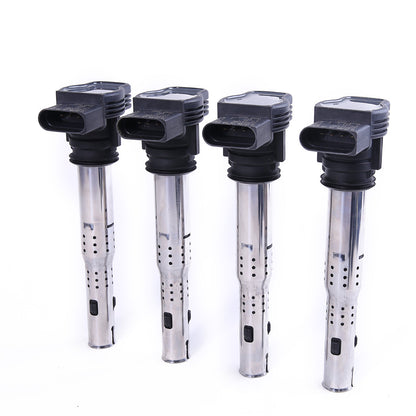 ya 5 8.7 4Pcs Ignition Coil Set for VW for Golf for Passat Beetle for Audi A4 Q3 Q5 for SEAT #07K905715F#