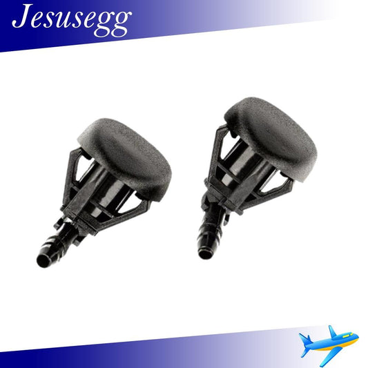 ya 13 Fits For Egea Tipo 356 MK2 2015-ON 2Pcs Front Windshield Wiper Washer Nozzle
