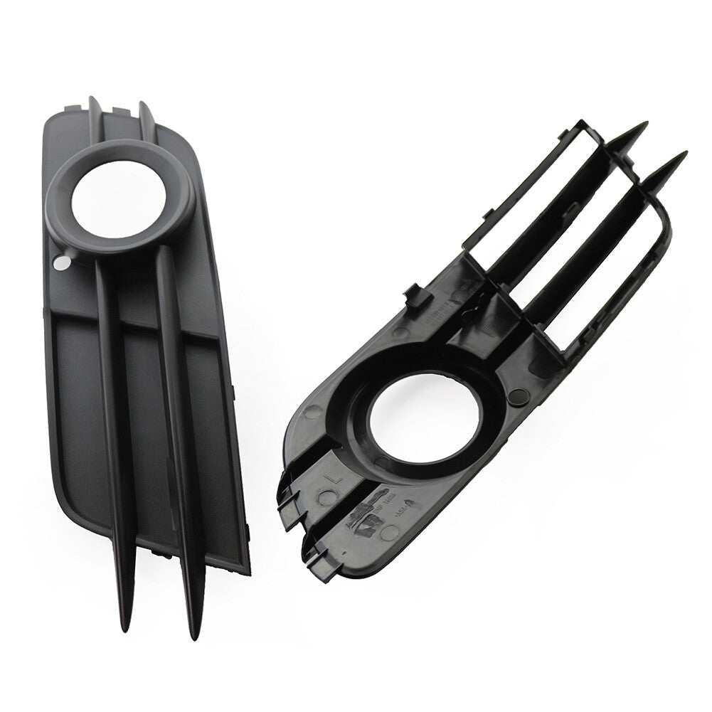 ya 4 6.22 Pair Front Bumper Fog Light Grille for Audi A6 C7 2012-2015 2014 2013