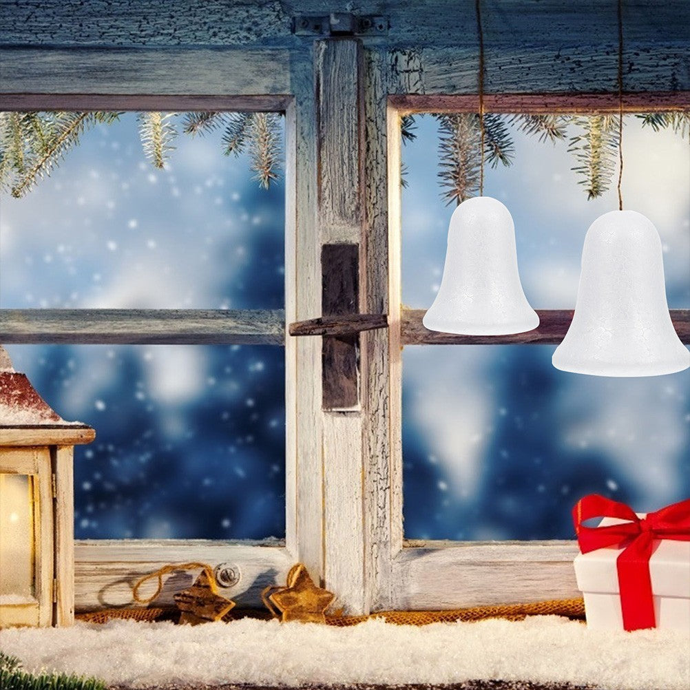 ya 25 15pcs DIY Craft Foams Bells Foams Bells Xmas Hanging for DIY Crafts