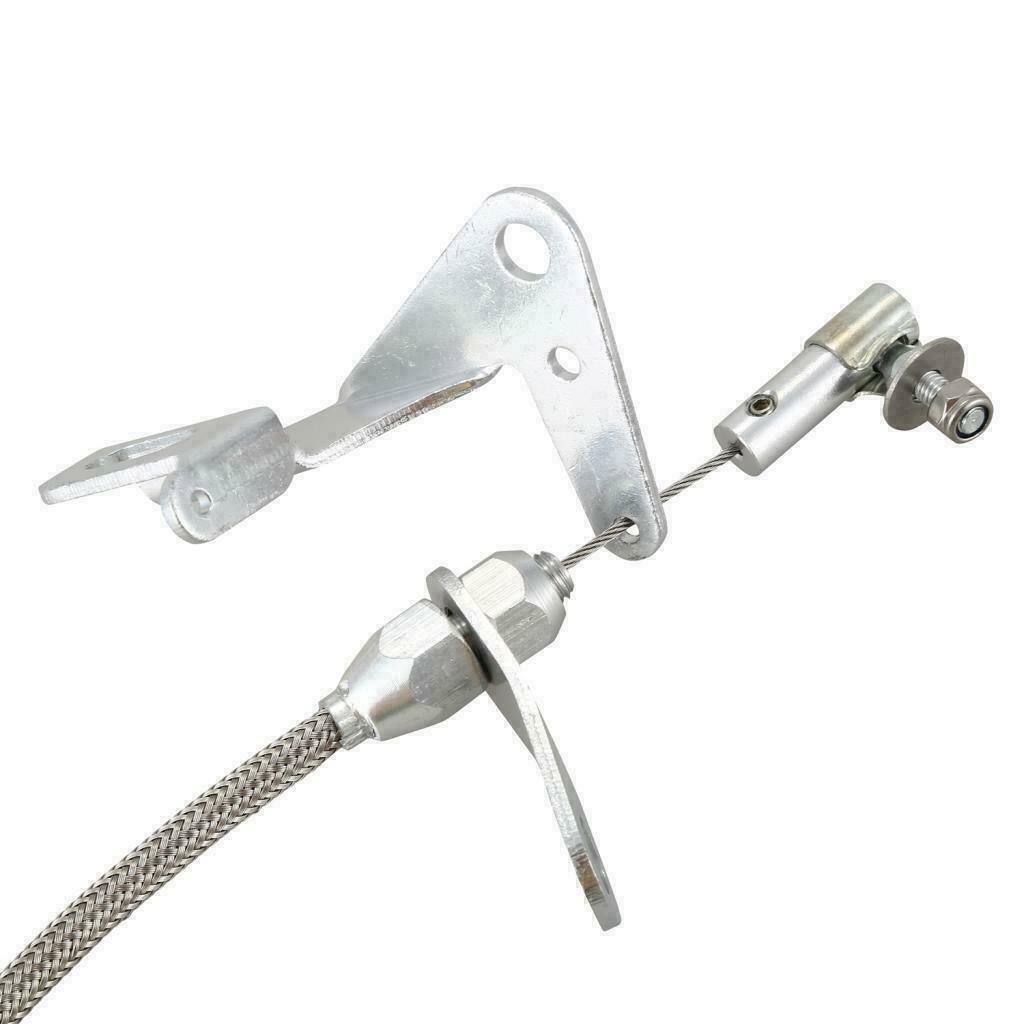 ya 5 8.7 New 727 Stainless Braided Kickdown Cable Detent Transmission Fits Chrysle*