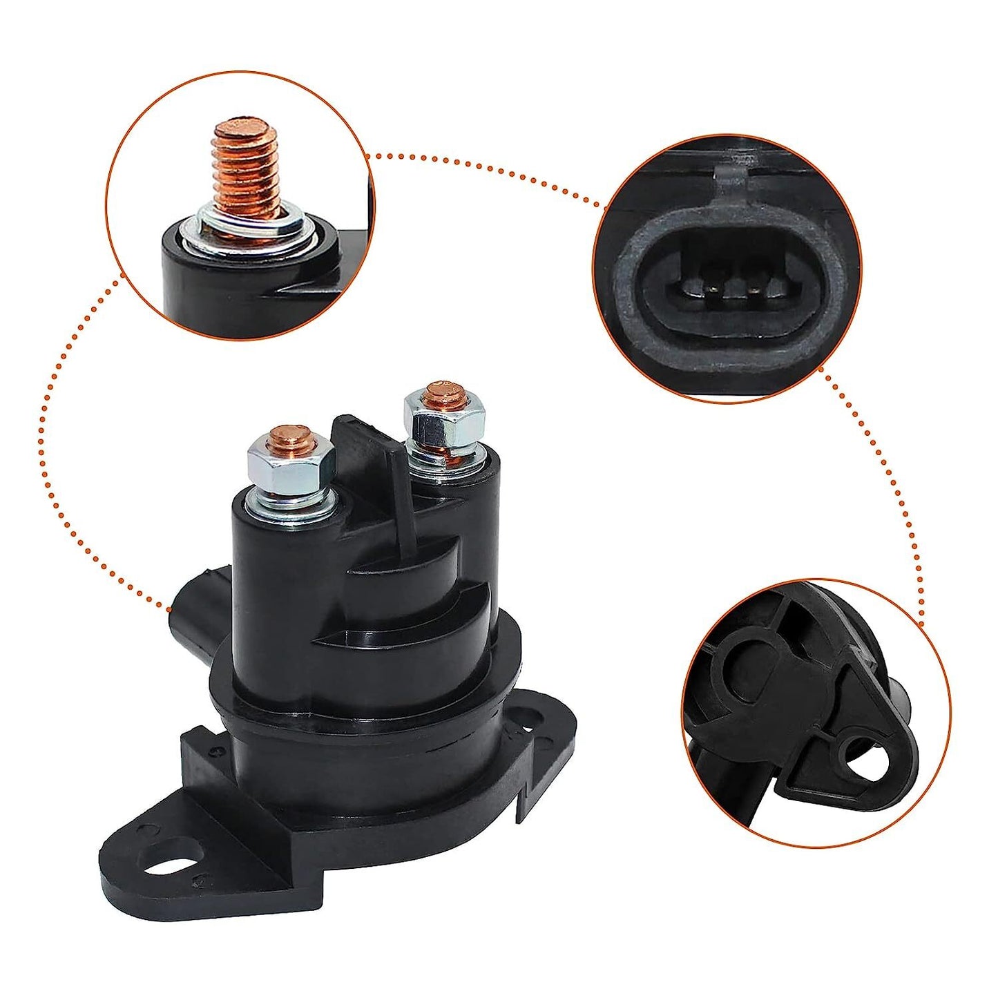 ya 5 8.7 Starter Solenoid Relay for Can-am for Defender HD5/8/10 500 800 1000 Maverick Max X3