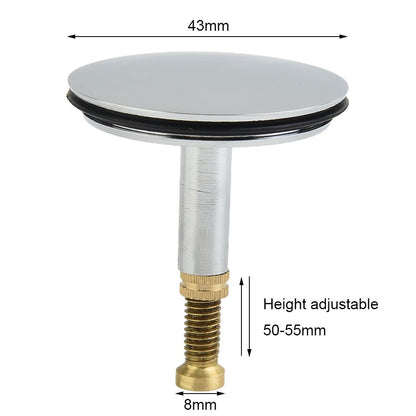 ya 14 Adjustable 43mm Bathtub Drain Stopper for Shower and Sink Applications