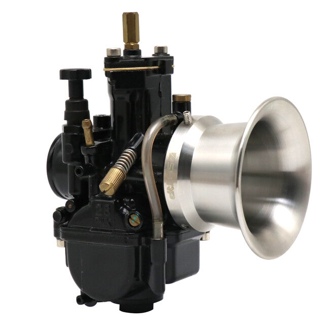 ya 8 5.26 50mm Motorcycle Carburetor Velocity Stack Stainless Steel Air Filter Cup Funnel