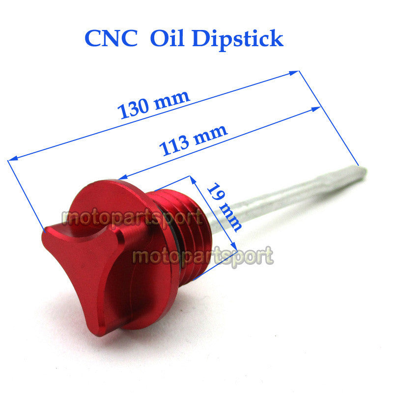 ya 2 7.15 Red Oil Dipstick Dip Stick for Lifan YX 125cc 140cc Stomp YCF SSR Pit Dirt Bike