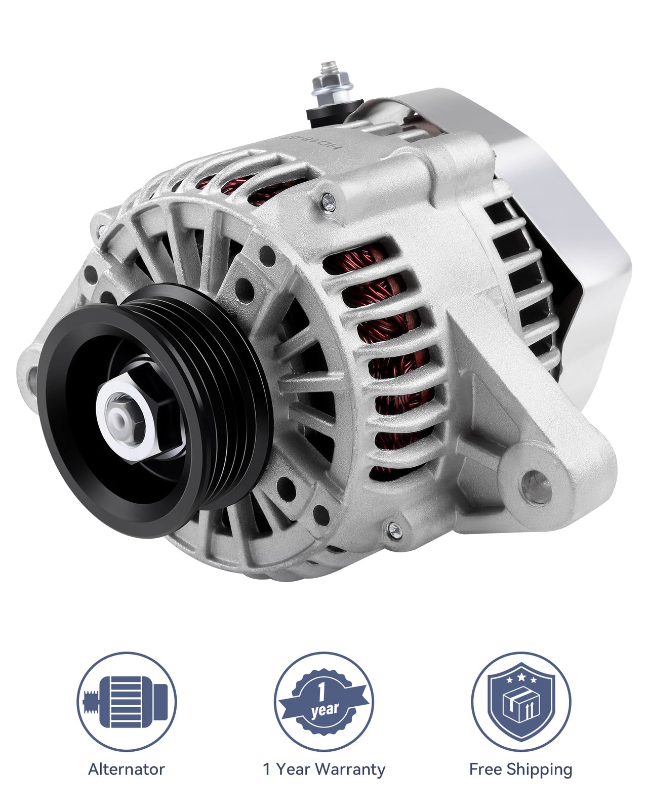 ya 27 7.2 Silver Alternator 334-1175 Fit for 1993-1997 for Toyota for Corolla Base Sedan 1.6L L4
