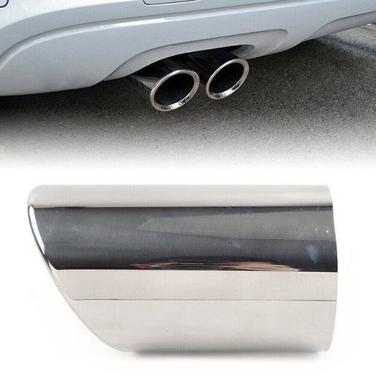 ya 4 6.17.2 Car Stainless Steel Rear Pipe Tail Muffler Tip Fit for Audi Q7 2009-2021