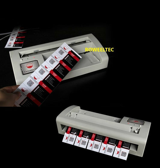 New 300B Automatic Name Card Slitter Cutter,business card cutting machine BI