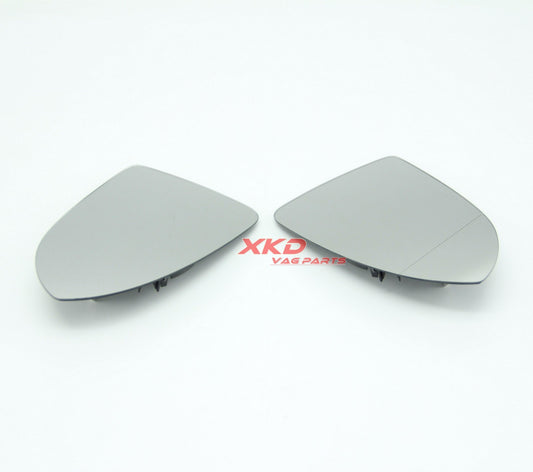 ya 2 6.29 L & R Blind Spot Heated Wing Mirror Glass for VW for Golf R32 2015-2017 5G0857522