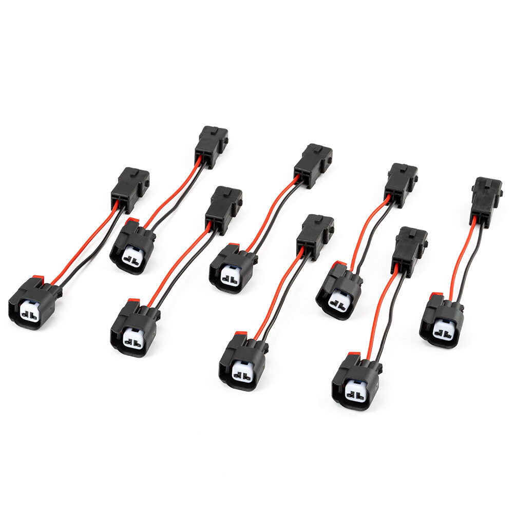 ya 1 8.5.2 8Pcs LS1 LS6 LT1 EV1 Engine wire Harness to LS2 LS3 LS7 EV6 Injector Adapters